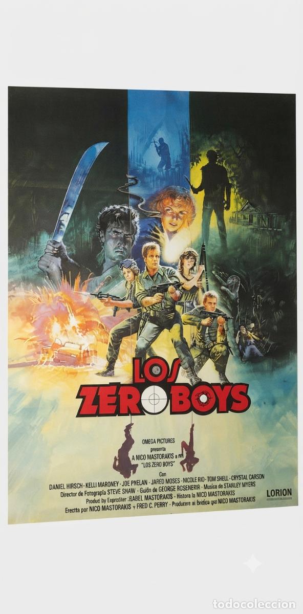 Cinema: Los zeroboys. Cartel Cine