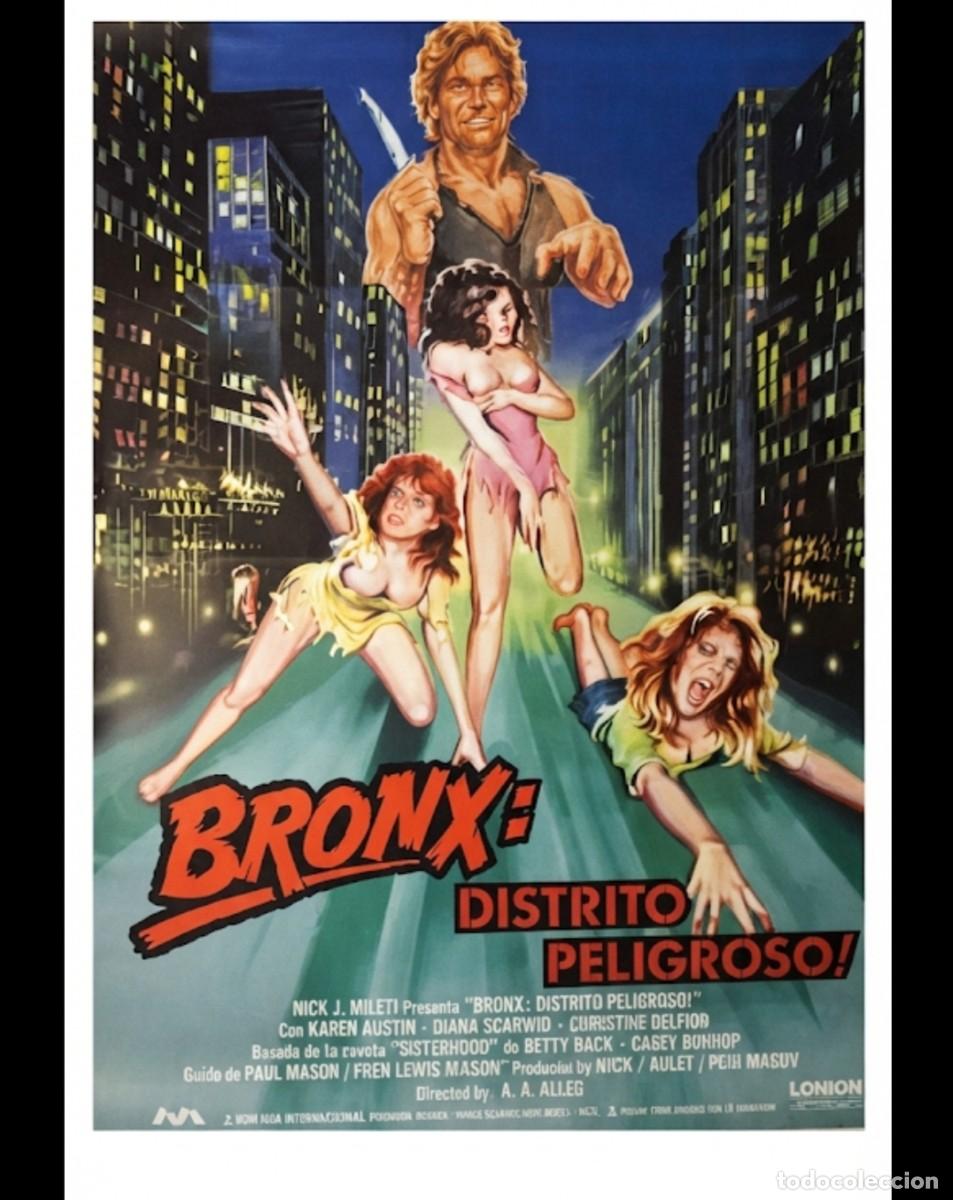 Cinema: Bronx distrito peligroso. Cartel Cine