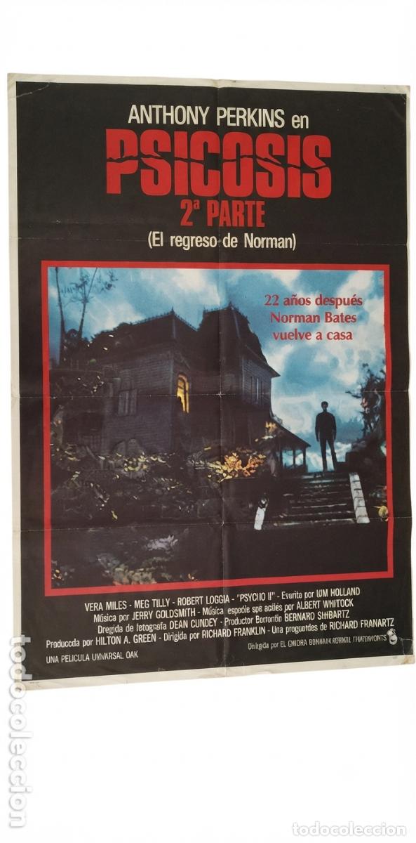 Cinema: Psicosis 2 Parte. Cartel Cine