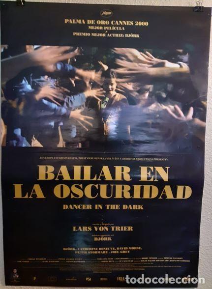 Cine: Cartel Original De Cine &rdquo;Bailar En La Oscuridad&rdquo; (2000) Lars Von Trier - Bj&ouml;rk - Palma De Oro