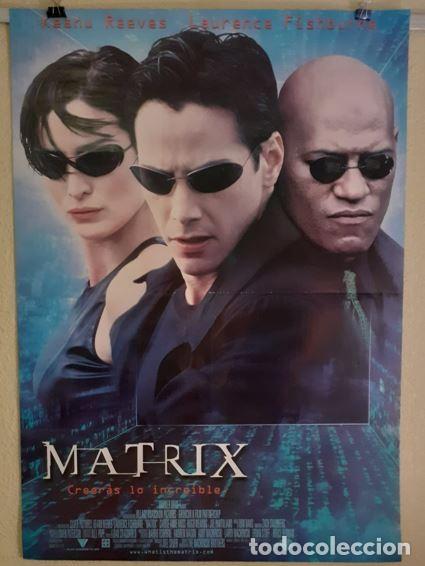 Cine: Cartel original de cine Matrix (1999) 96x68 cm. &iexcl;Como nuevo / Nunca expuesto!