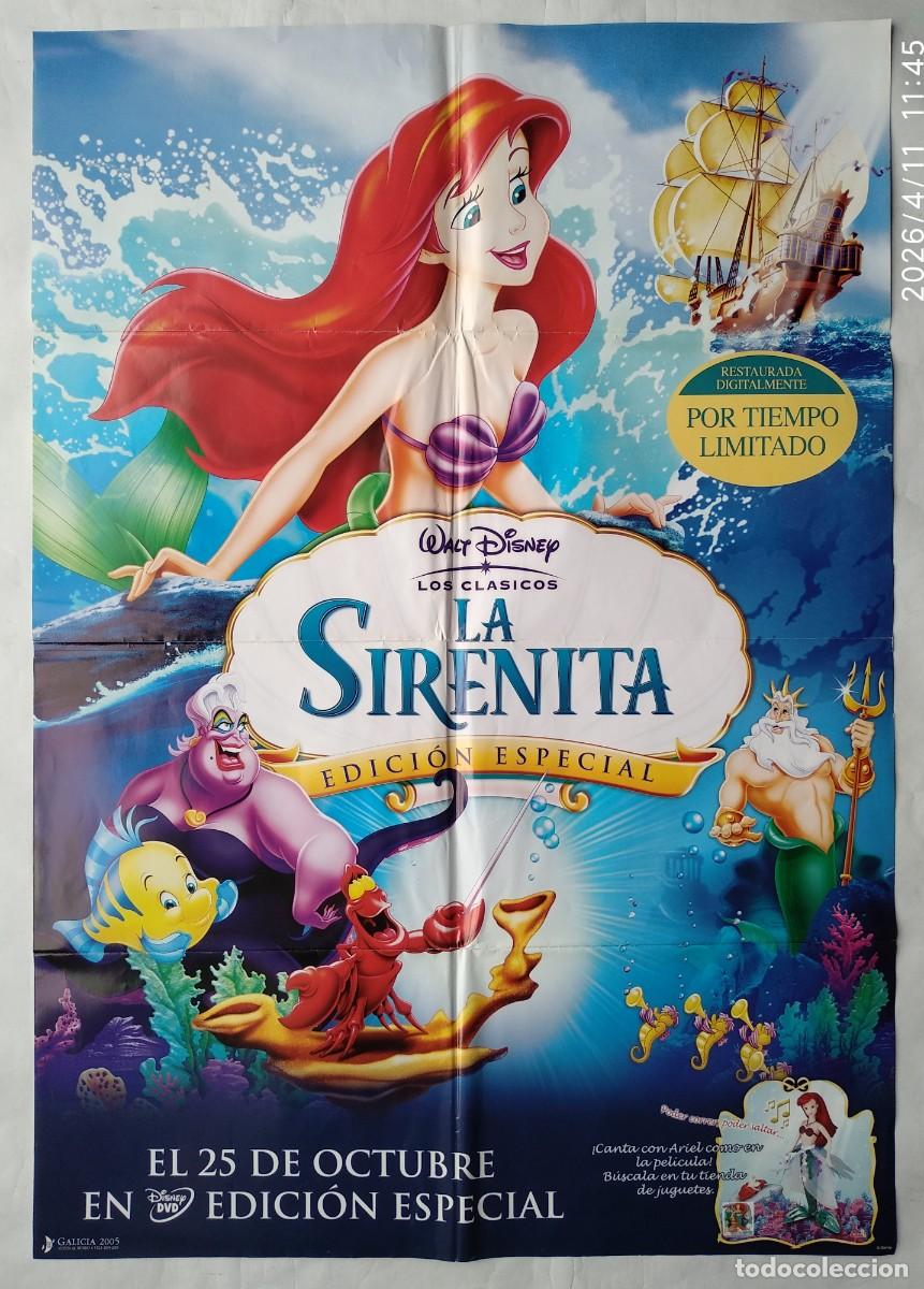 Cin&eacute;ma: LA CENICIENTA (EDICI&Oacute;N ESPECIAL) WALT DISNEY. P&Oacute;STER DE DVD 2005 70 X 100 cms.