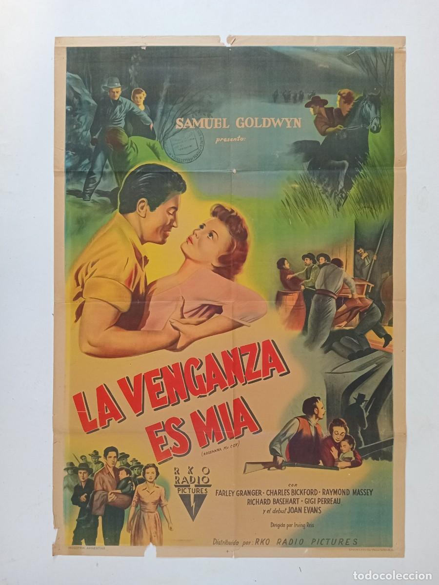 Cine: Roseanna McCoy (1949) cartel argentino 110 x 75 litografico farley granger charles bickford RKO