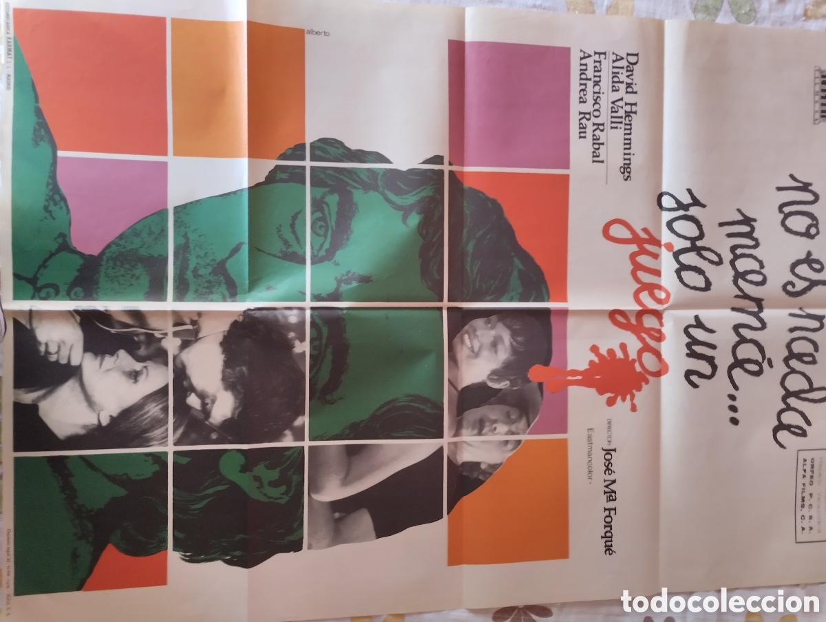 Cine: CARTEL POSTER 100 x 70 - NO ES NADA MAM&Aacute; SOLO ES UN JUEGO