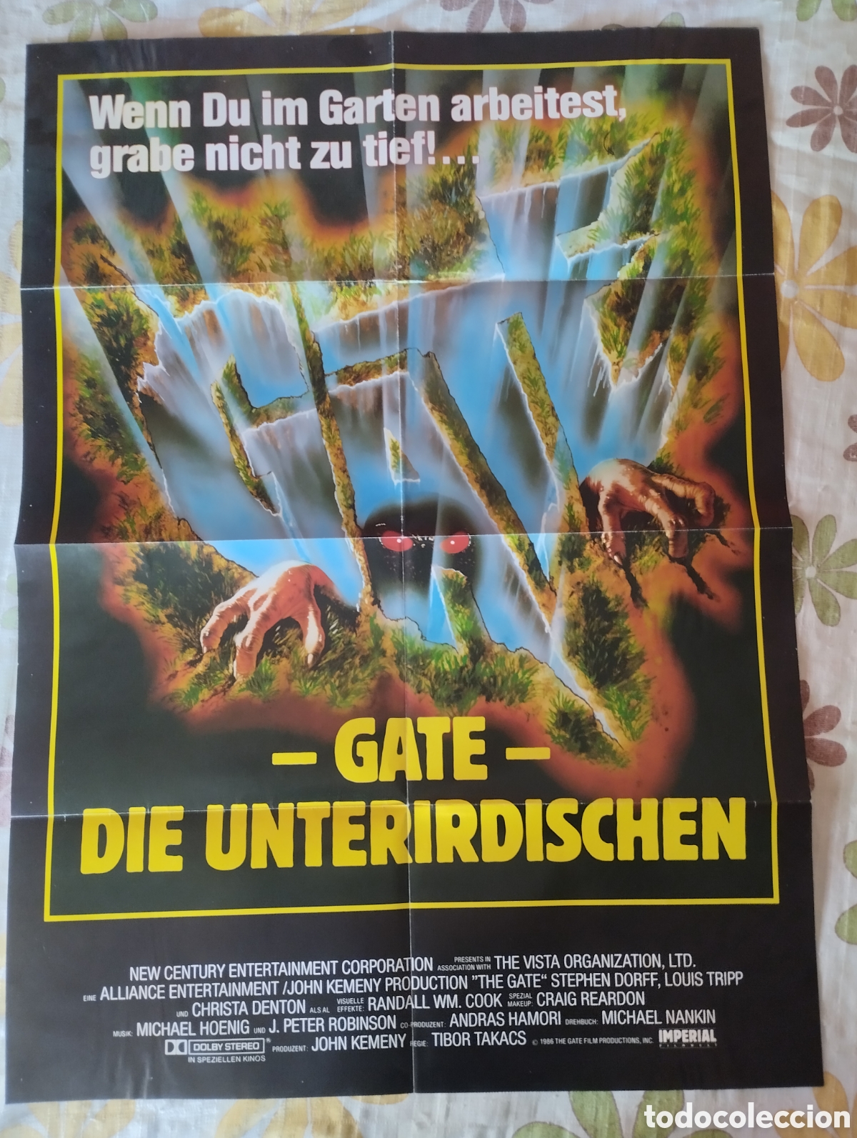 Cine: CARTEL POSTER 84 X 59 - LA PUERTA