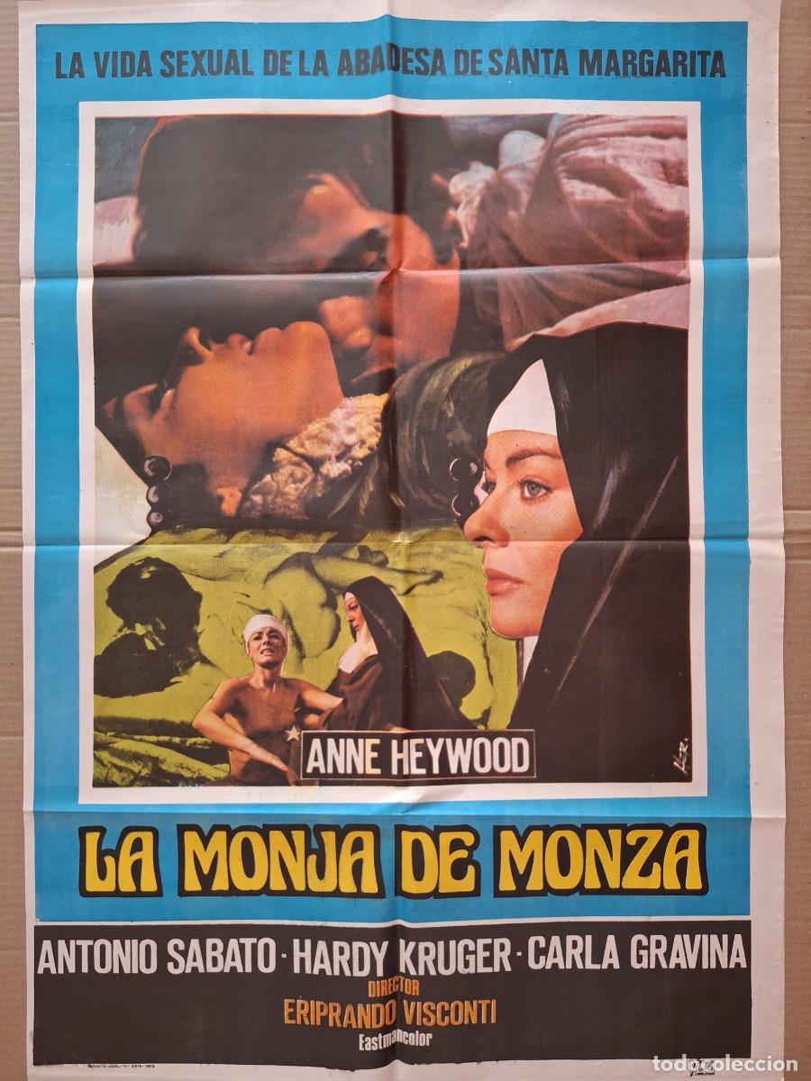 Cine: CARTEL CINE PELICULA LA MONJA DE MONZA ANNE HEYWOOD A&Ntilde;O 1979 A 286