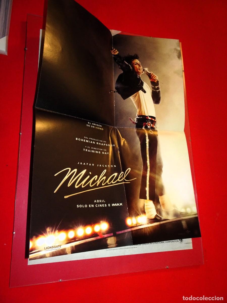 Cine: MICHAEL LA PEL&Iacute;CULA POSTER MICHAEL JACKSON NUEVO 40,5x56,5cm