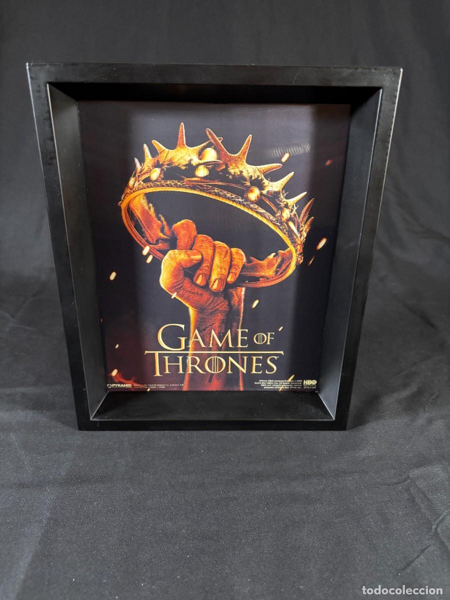 Cin&eacute;ma: Cuadro Juego De Tronos Game Of Thrones HBO Con Marco