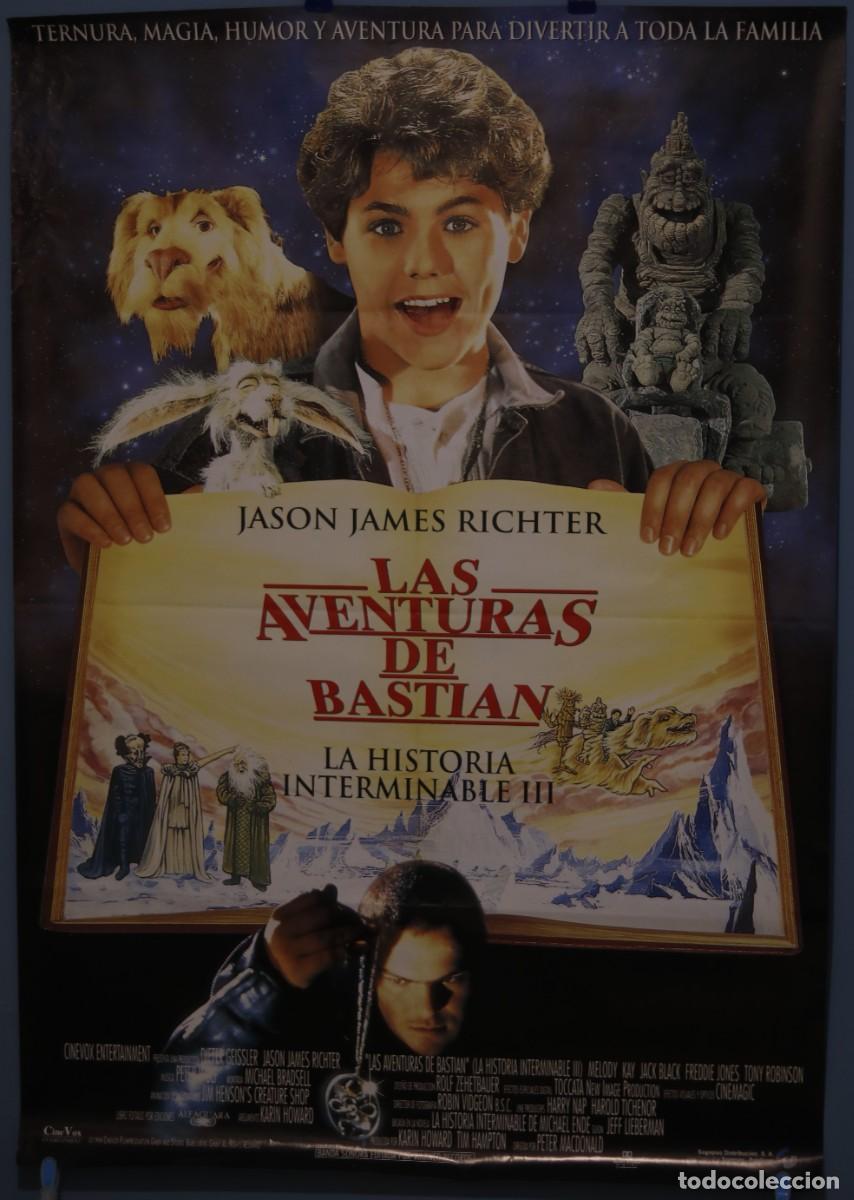 Cine: LAS AVENTURAS DE BASTIAN - LA HISTORIA INTERMINABLE III - CARTEL CINE 70x100