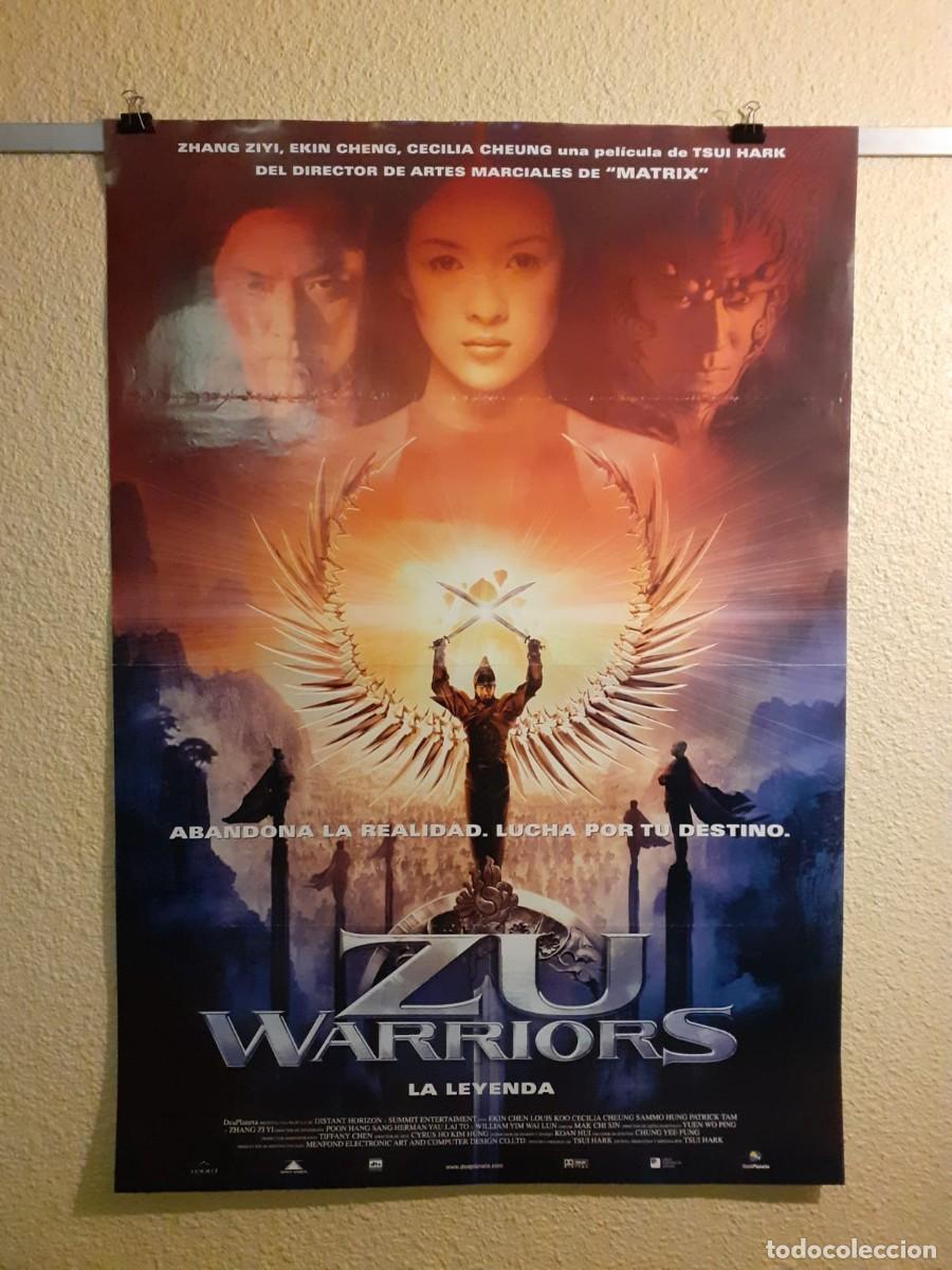 Cine: Cartel Original cine Zu Warriors La Leyenda (2001) Tsui Hark 70x100