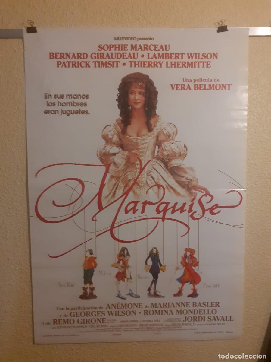Cine: Cartel Original cine Marquise (1997) Sophie Marceau Drama &Eacute;poca 68x98