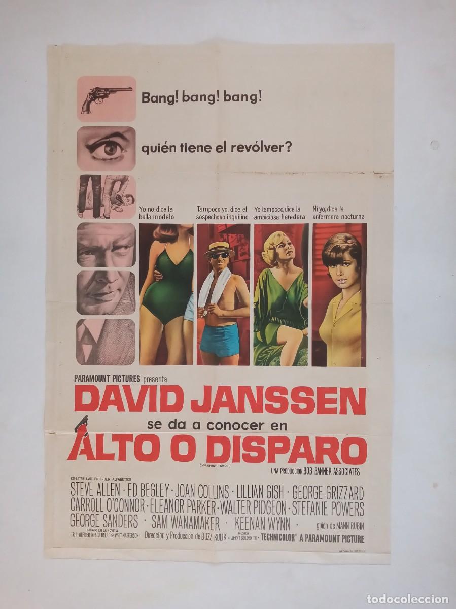 Cine: HOMICIDIO JUSTIFICADO (1967) cartel argentino 110 x 75 litografico JOAN COLLINS PIDGEON