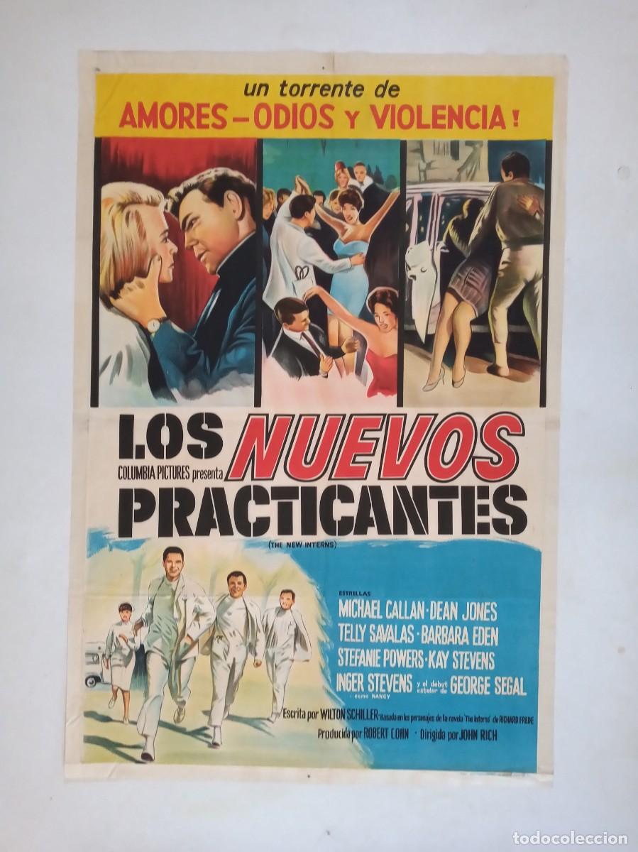 Cine: LOS NUEVOS INTERNOS (1964) cartel argentino 110 x 75 litografico TELLY SAVALAS BARBARA EDEN