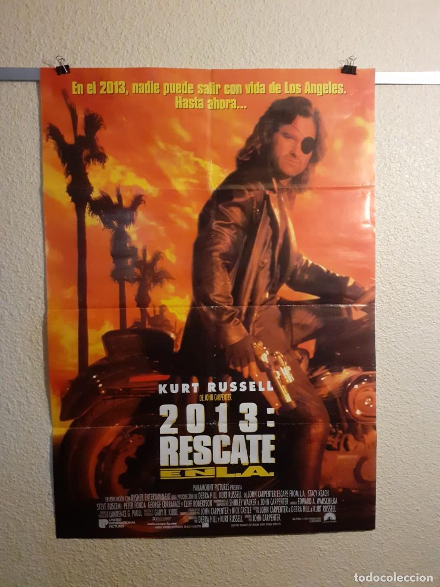 Cine: Cartel Original cine 2013 Rescate en LA (1996) Ciencia Ficcion 98x68