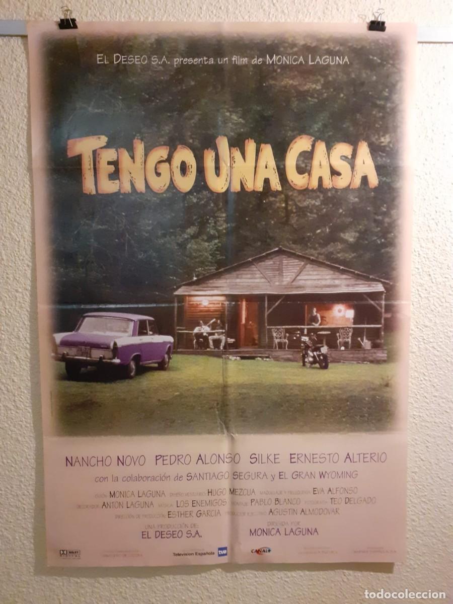 Cine: Cartel Original cine Tengo una Casa (1996) M&oacute;nica Laguna 100x70