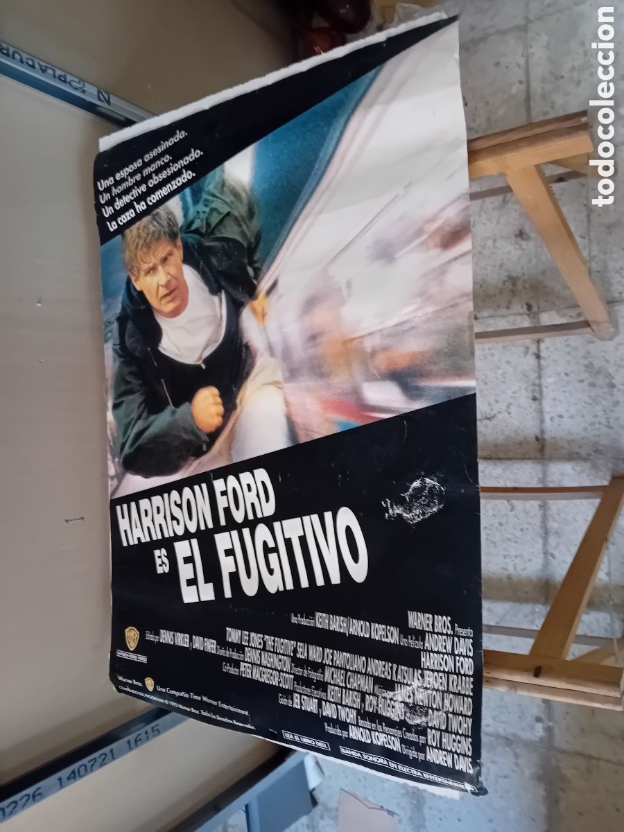 Cine: EL FUGITIVO. HARRISON FORD. A&Ntilde;O 1993