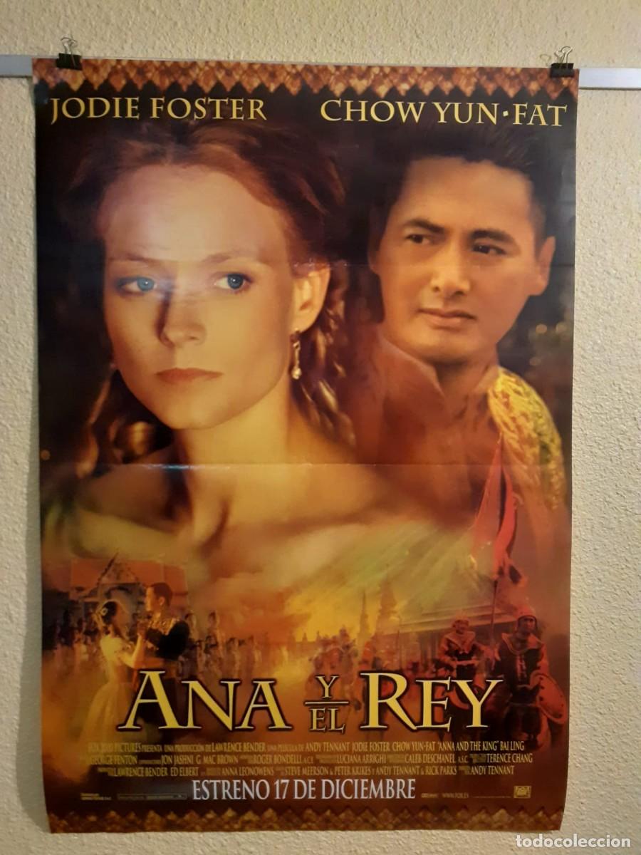 Cine: Cartel Original cine Ana y el rey (1999) Drama 100x68