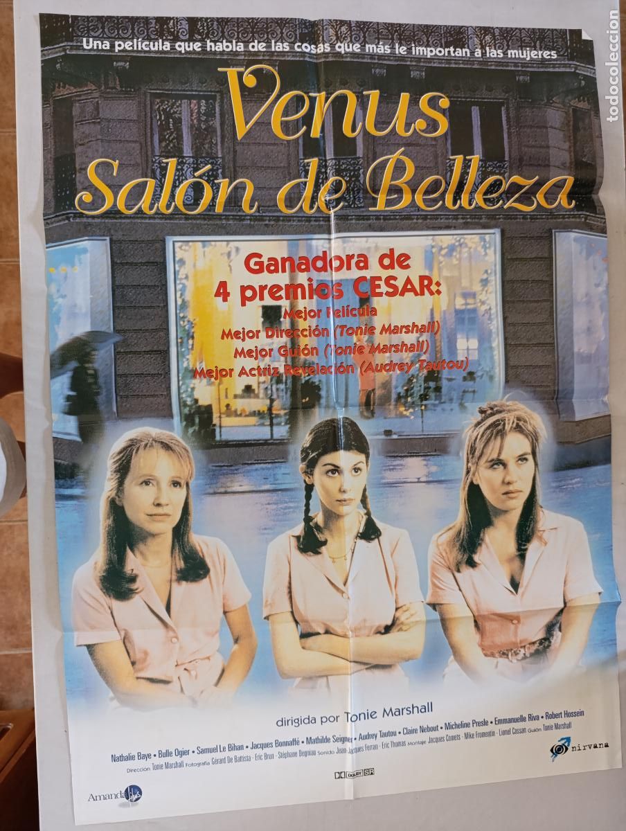 Cine: POSTER ORIGINAL VENUS SALON DE BELLEZA - 96 X 68 CM (388)