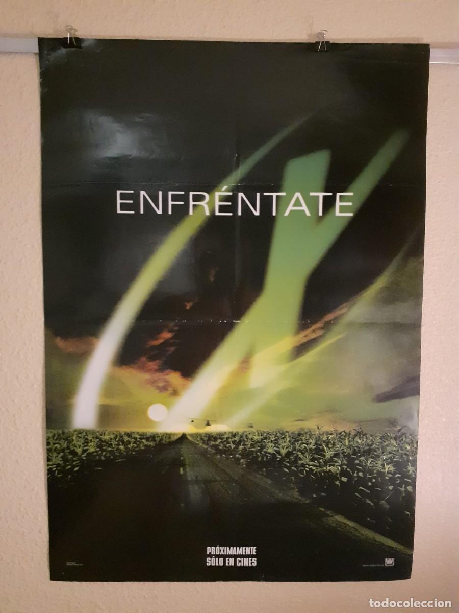 Cine: Cartel Original cine Expediente X Enfr&eacute;ntate al futuro (1998) Teaser 98x68