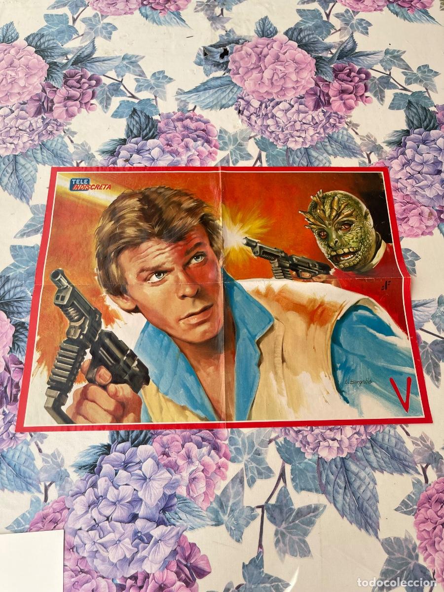 Cine: POSTER CARTEL SERIE VISITANTES V TELE INDISCRETA DONOVAN LAGARTO
