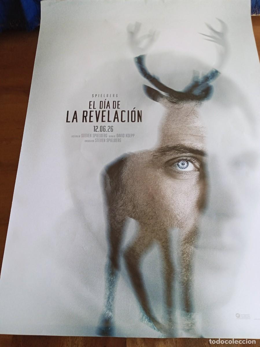 Cine: El d&iacute;a de la revelaci&oacute;n - Emily Blunt, Steven Spielberg- Poster original Universal 2026 Previo