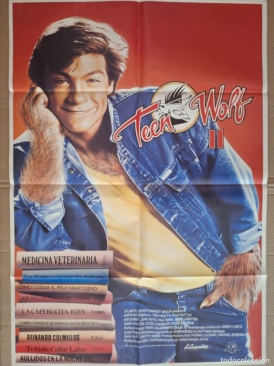 Cine: CARTEL CINE PELICULA TEEN WOLF II DE PELO EN PECHO II JASON BATEMAN A&Ntilde;O 1987 A 303