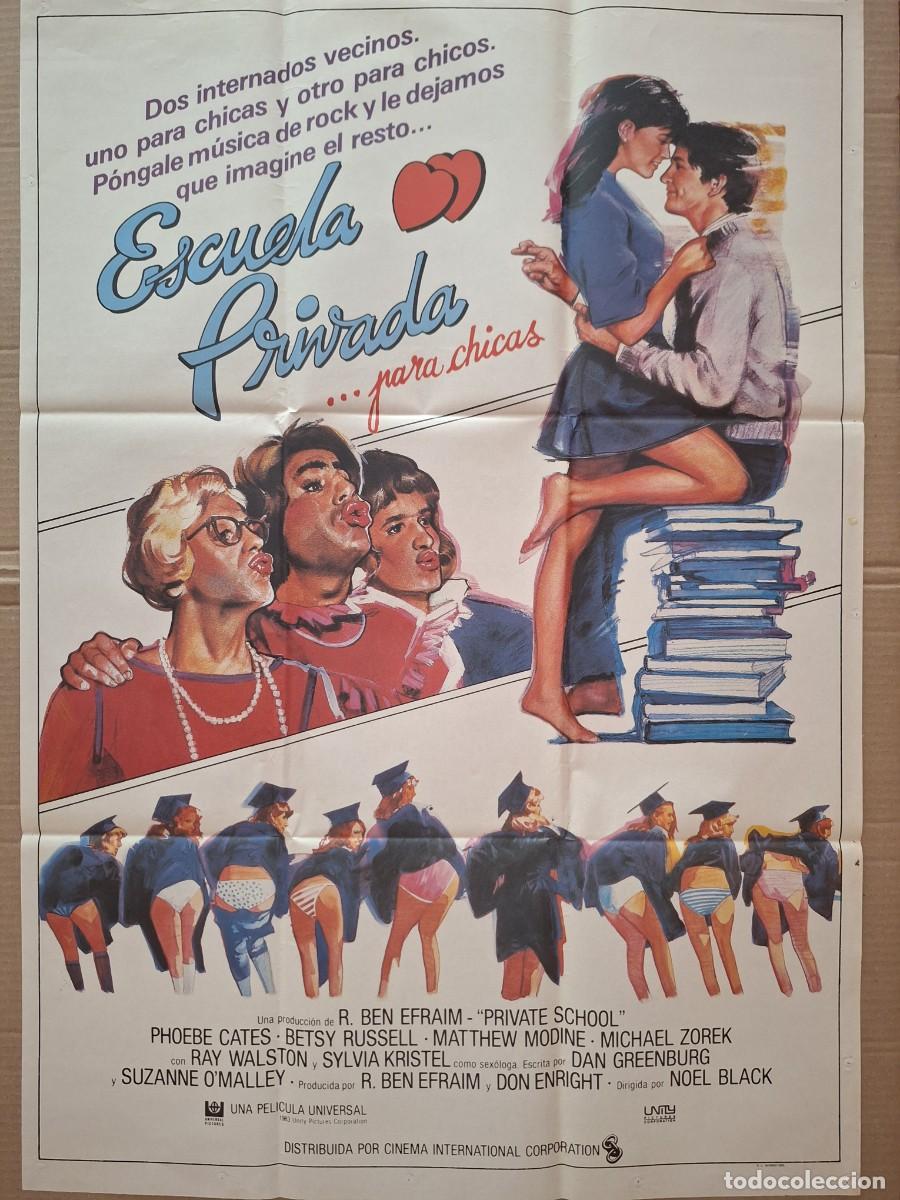 Cine: CARTEL CINE PELICULA ESCUELA PRIVADA PARA CHICAS BETSY RUSSELL A&Ntilde;O 1983 A 306