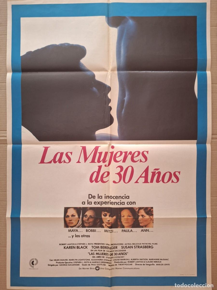 Cine: CARTEL CINE PELICULA LAS MUJERES DE 30 A&Ntilde;OS TOM BERENGER KAREN BLACK A&Ntilde;O 1979 A 307
