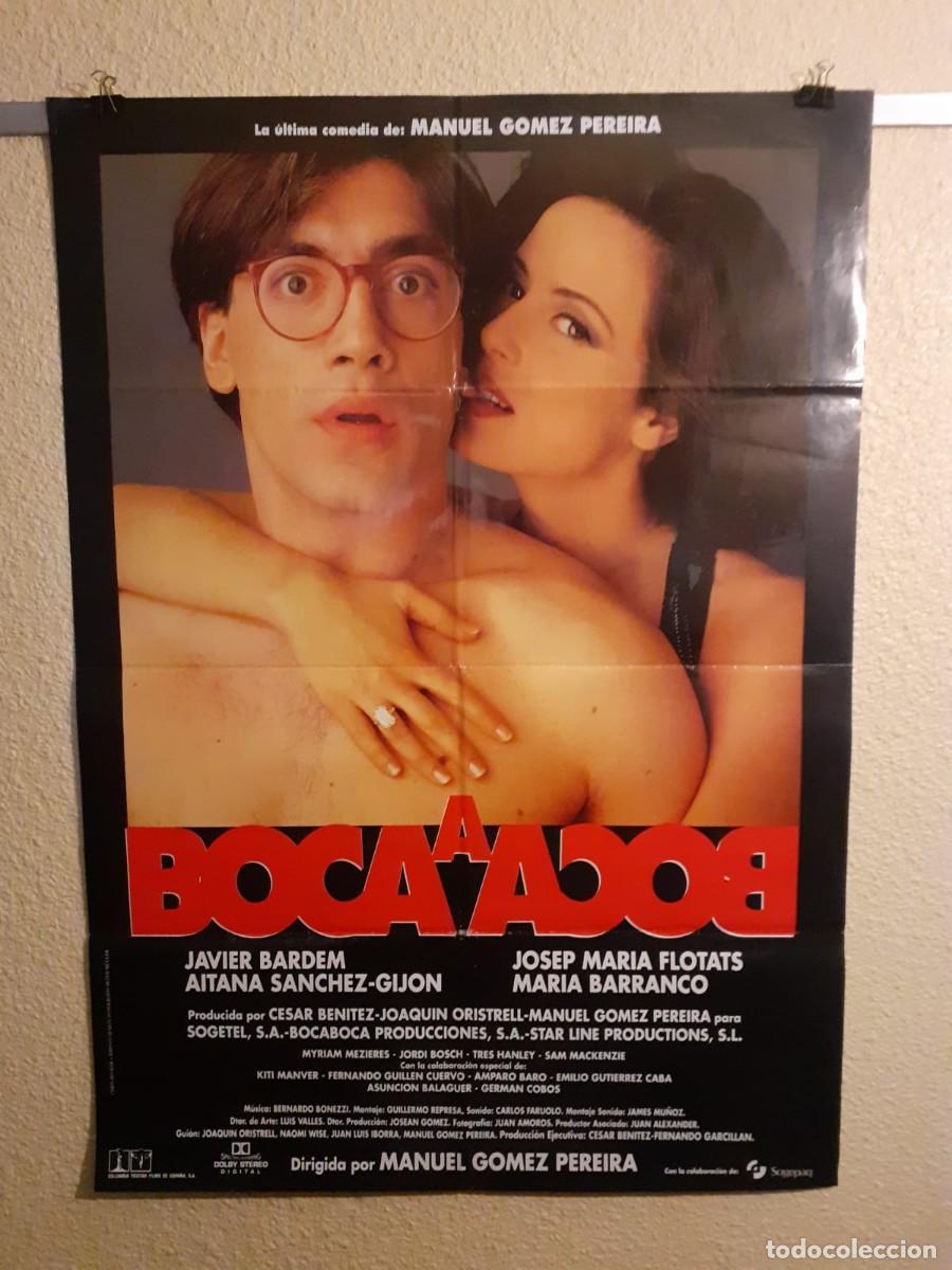 Cine: Cartel Original cine Boca a boca (1995) Manuel Gomez Pereira 96x68 cm
