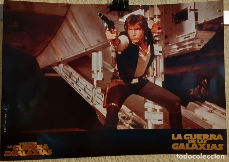 Cine: Juego Completo 10 Fotocromos Originales Cine Star Wars Edici&oacute;n Especial 1997 Trilog&iacute;a 34x24