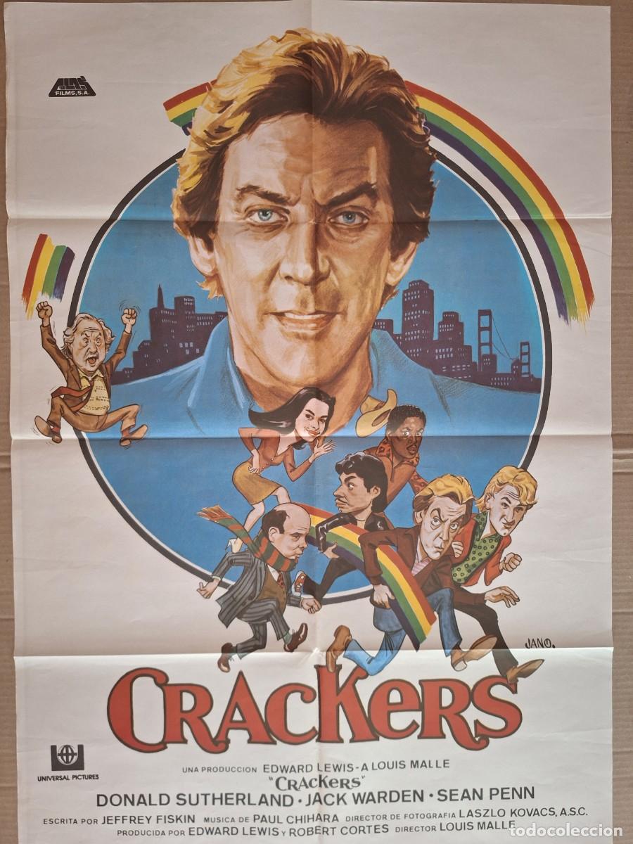 Cine: CARTEL CINE PELICULA CRACKERS DONALD SUTHERLAND A 311