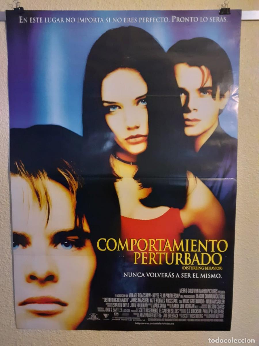 Cine: Cartel Original De Cine Comportamiento Perturbado 1999 Katie Holmes Terror Juvenil