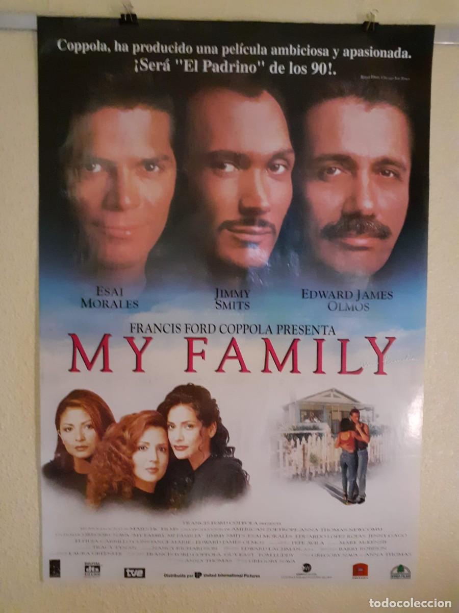 Cine: Mi Familia Cartel Original De Cine 1995 Coppola Jimmy Smits