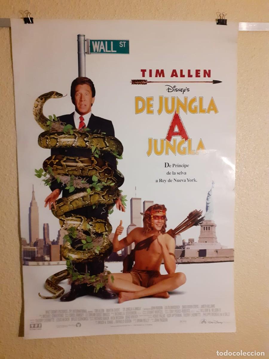Cine: Disney De Jungla a Jungla Cartel Original Cine 1997 Torres Gemelas