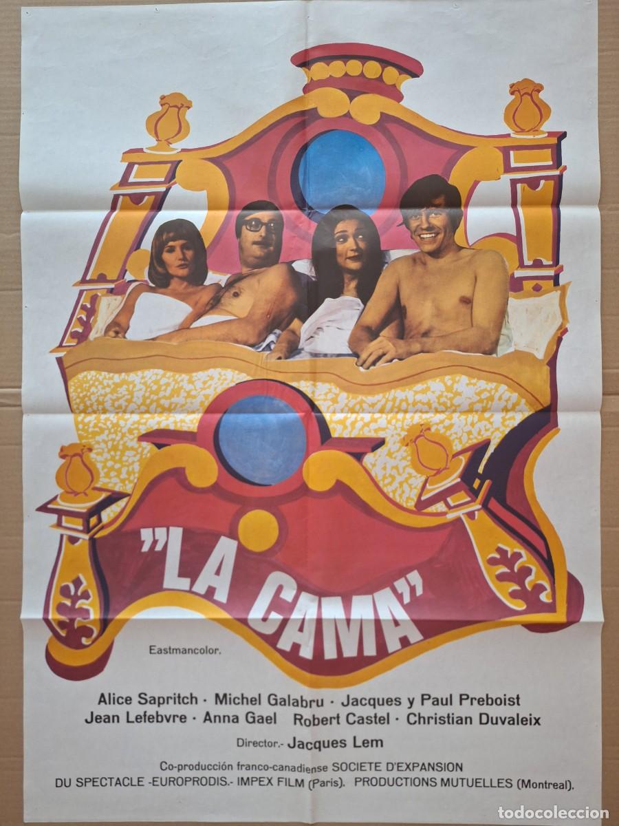 Cine: CARTEL CINE PELICULA LA CAMA ALICE SAPRITCH A 325