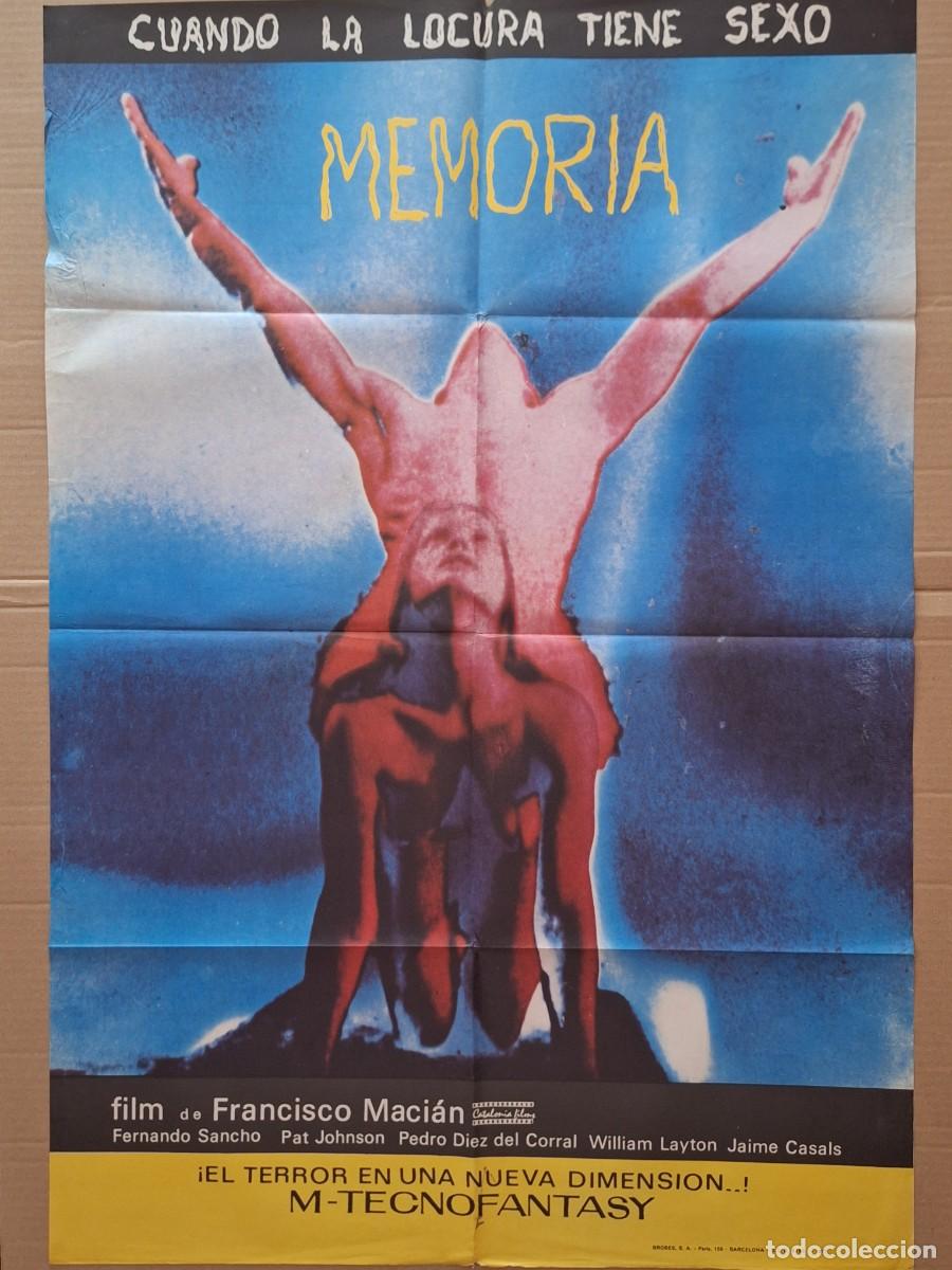 Cine: CARTEL CINE PELICULA MEMORIA FERNANDO SANCHO PAT JOHNSON A&Ntilde;O 1977 A 328