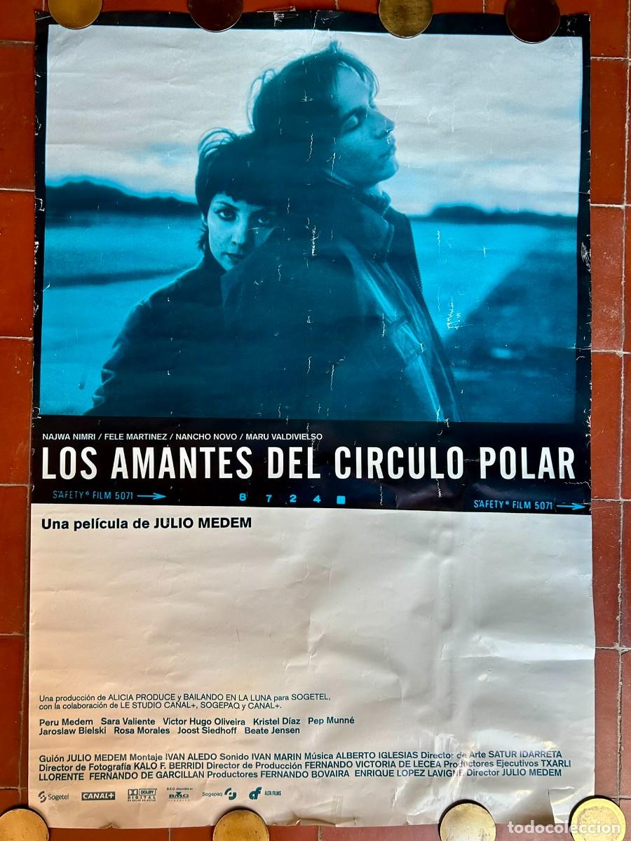 Cine: LOS AMANTES DEL CIRCULO POLAR - CARTEL DE CINE ORIGINAL 1998 - 70 x 100 cm