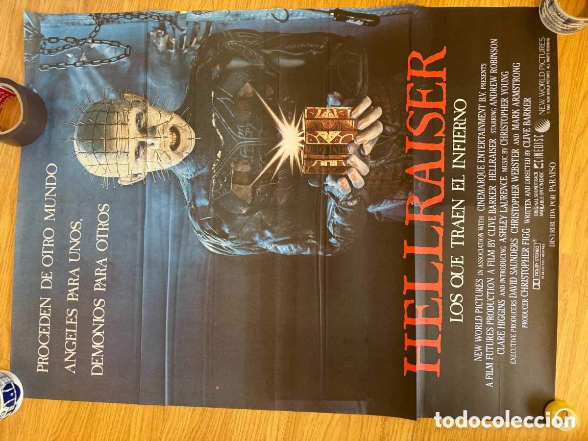 Cine: HELLRAISER POSTER ORIGINAL