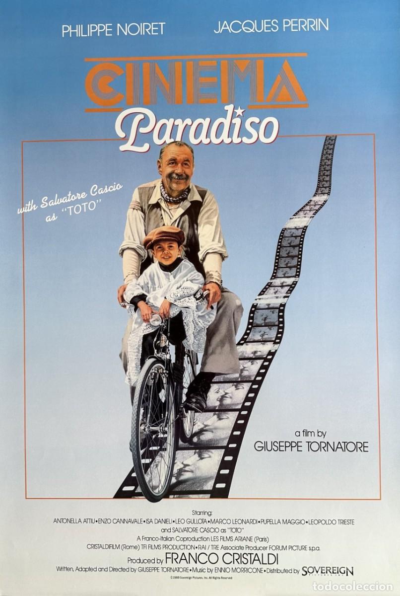 Cine: Cinema Paradiso. P&oacute;ster 100x70cm aprox