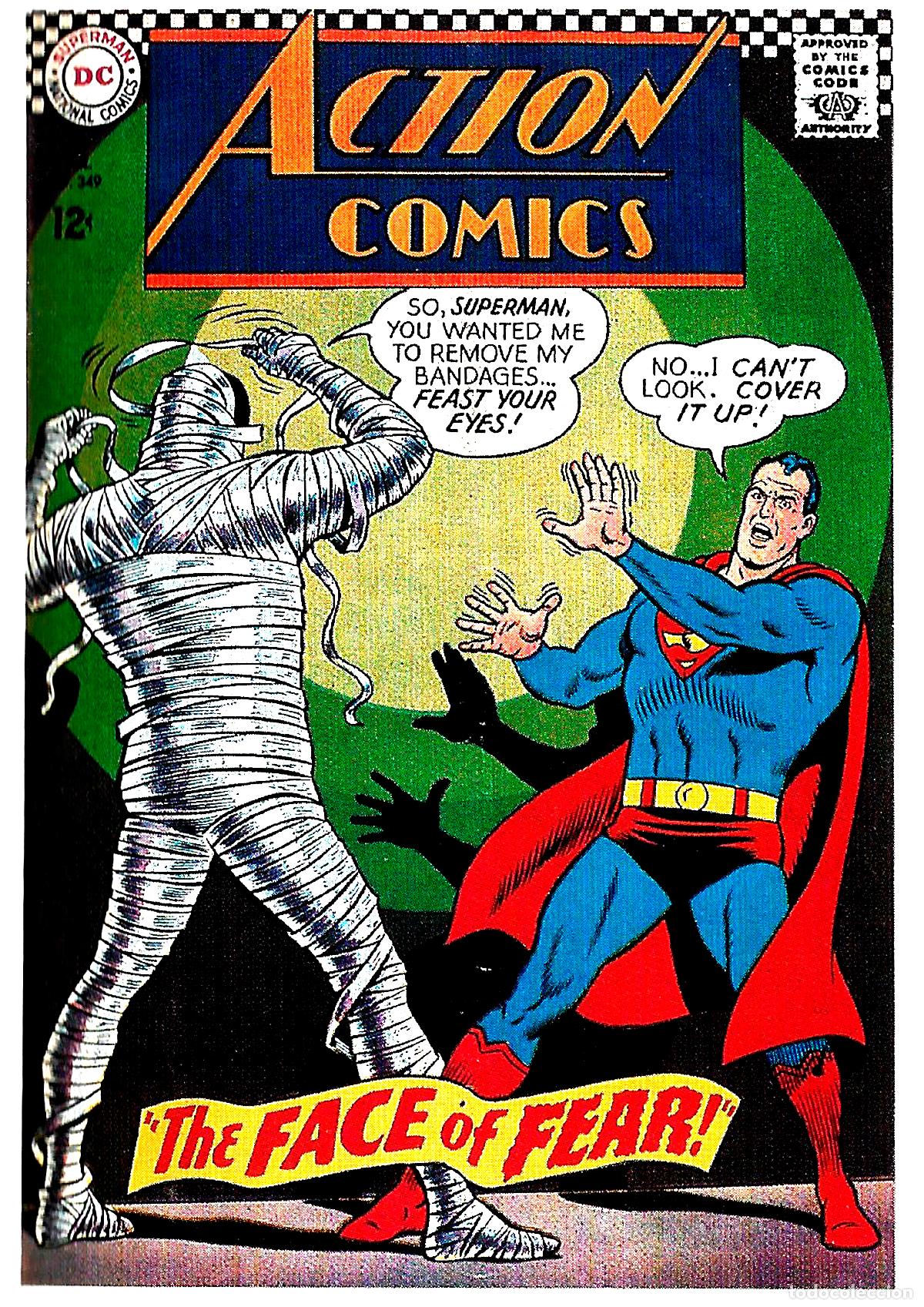 Cine: Poster DIN 4 numero 1655 :Superman numero 349 en ACTION COMICS -
