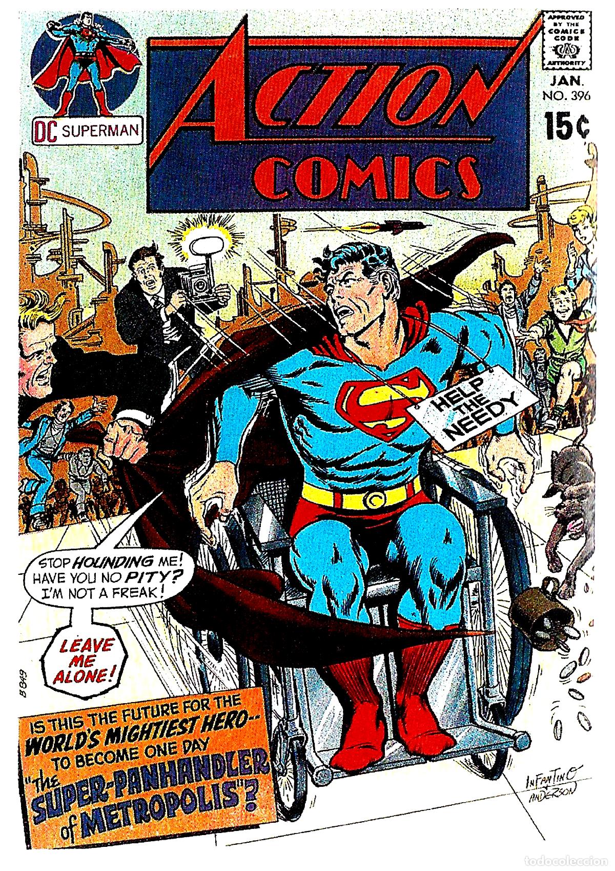 Cine: Poster DIN 4 numero 1665 :Superman numero 296 en ACTION COMICS -