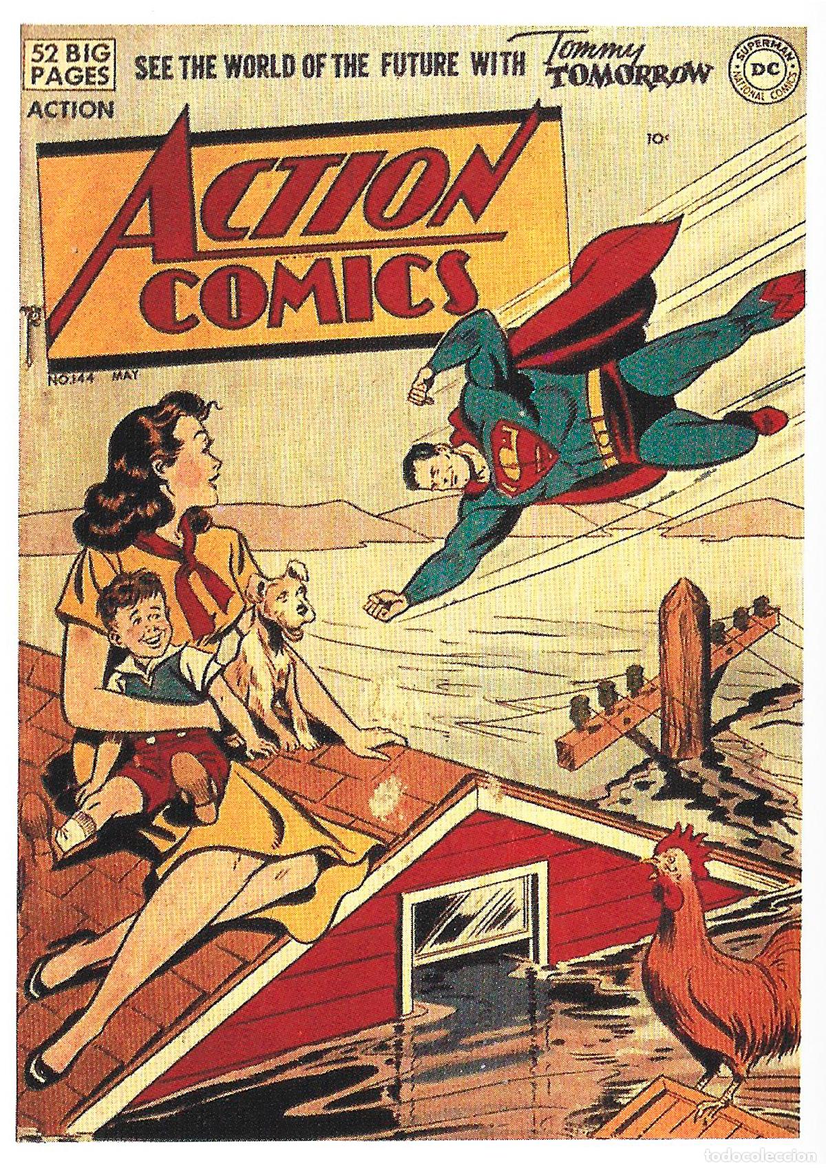 Cine: Poster DIN 4 numero 1675 :Superman numero 144 en ACTION COMICS -