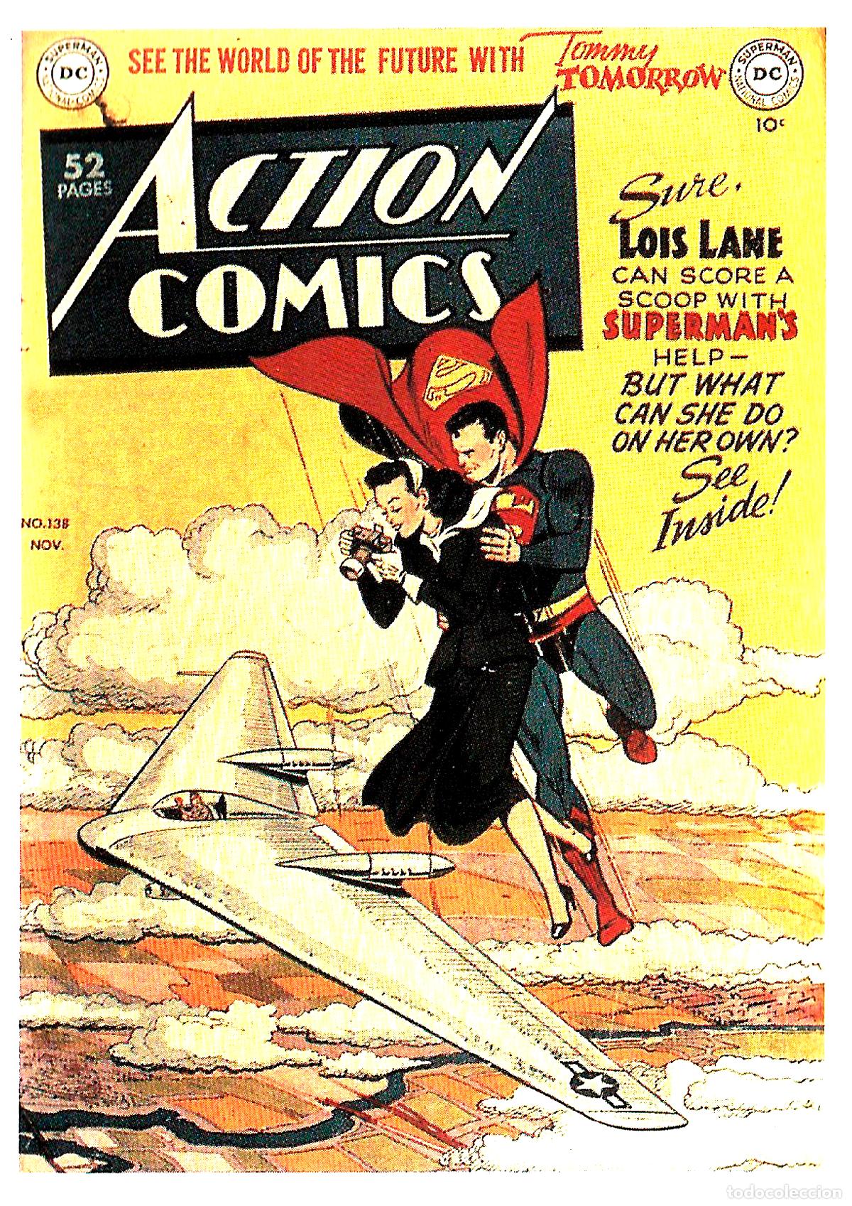 Cine: Poster DIN 4 numero 1677 :Superman numero 138 en ACTION COMICS -