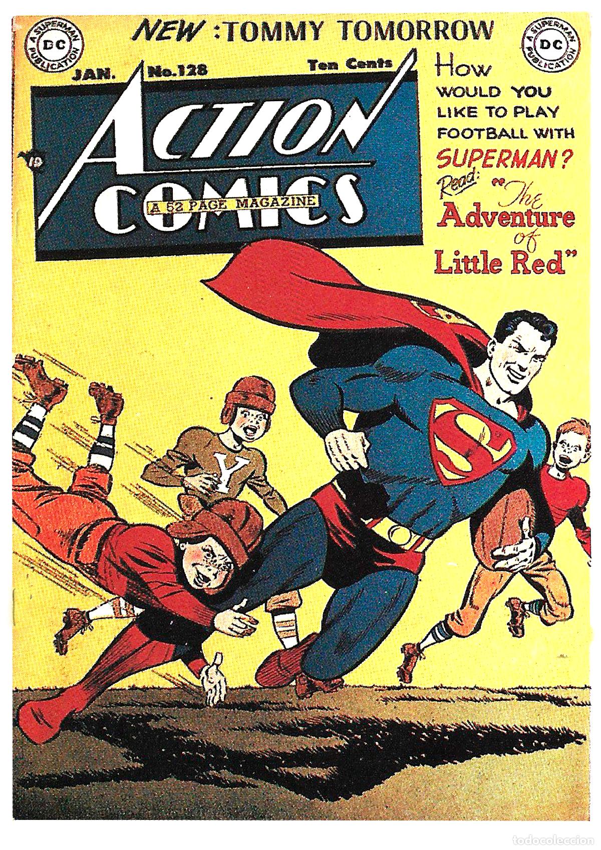 Cine: Poster DIN 4 numero 1683 :Superman numero128 en ACTION COMICS -