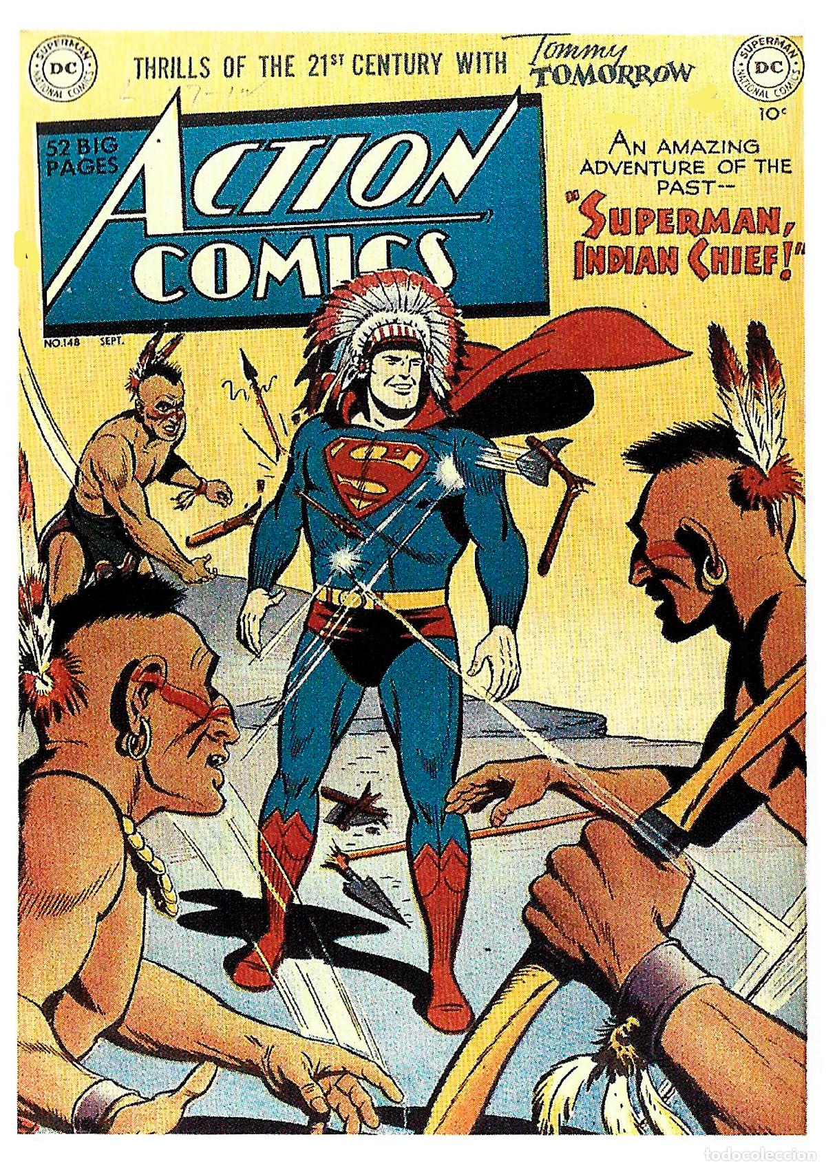 Cine: Poster DIN 4 numero 1687 :Superman numero 148 en ACTION COMICS -
