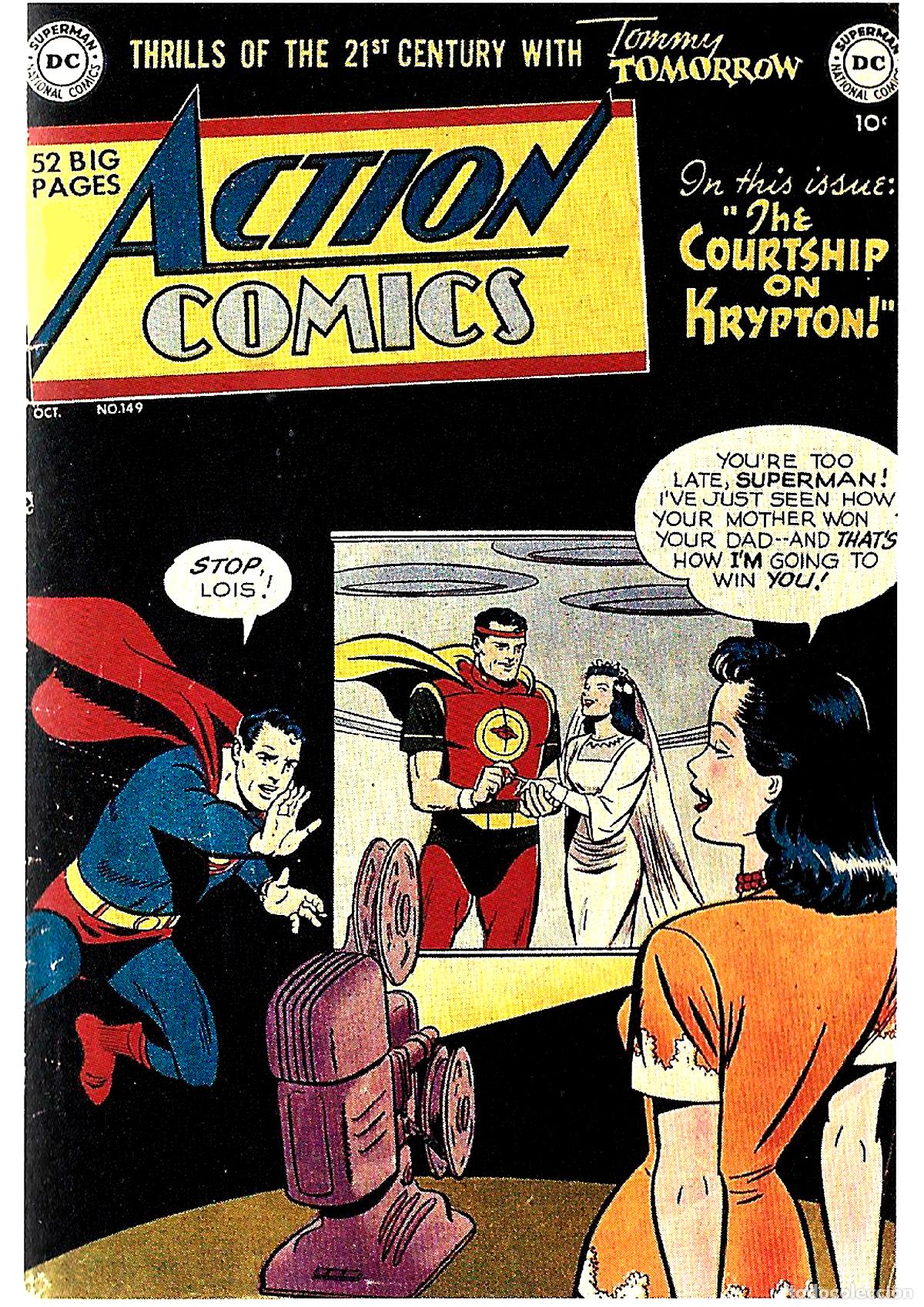 Cine: Poster DIN 4 numero 1692 :Superman numero 149 en ACTION COMICS -