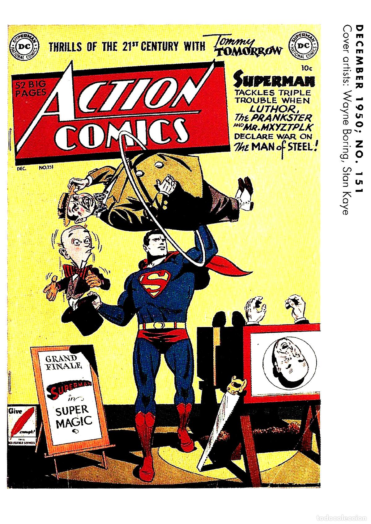 Cine: Poster DIN 4 numero 1697 :Superman numero 151 en ACTION COMICS -