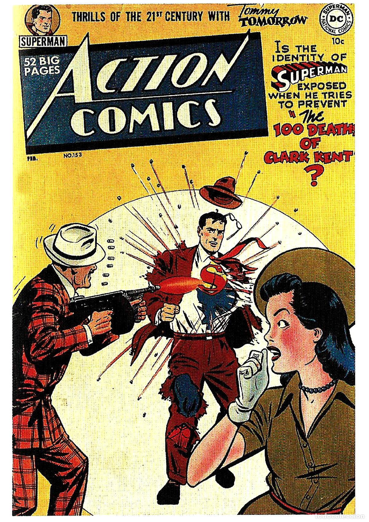 Cine: Poster DIN 4 numero 1700 :Superman numero 153 en ACTION COMICS -