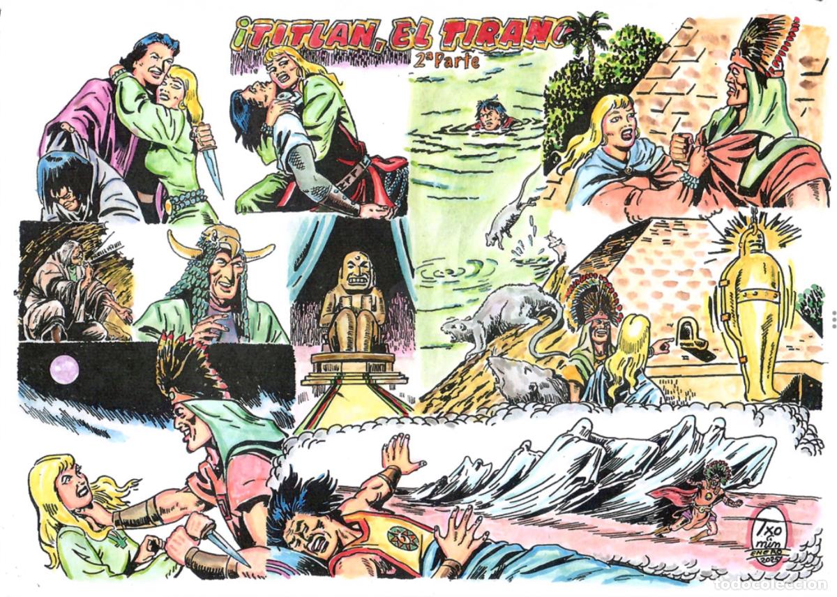 Cin&eacute;ma: Poster DIN 4 numero 1651 :Titlan el tirano (El Capitan Trueno) -