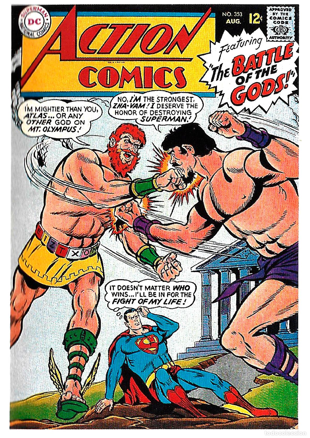 Cin&eacute;ma: Poster DIN 4 numero 1663 :Superman numero 353 en ACTION COMICS -